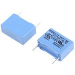 EPCOS B32922C Polypropylene Film Capacitor, 305V ac, ±10%, 220nF, Through Hole