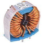 EPCOS 1.6 mH -30 → +50% Ferrite Power Line Choke, Max SRF:10kHz, 20A Idc, 4.5mΩ Rdc 250 V ac, B82726S