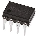 Panasonic PCB Mount Solid State Relay, 1.2 A Load, 600 V Load, 1.3 V Control