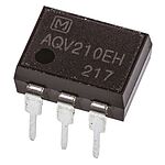 Panasonic 130 mA SPNO Solid State Relay, PCB Mount PhotoMOS, 350 V Maximum Load