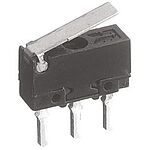 Panasonic Hinge Lever Micro Switch, Right Angle PCB Terminal, 500 mA @ 30 V dc, SP-CO