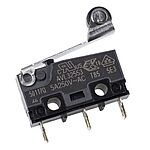 Panasonic Roller Lever Micro Switch, Solder Terminal, 5 A @ 250 V ac, SP-CO