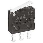 Panasonic Hinge Lever Micro Switch, Solder Terminal, 100 mA @ 30 V dc, SP-CO