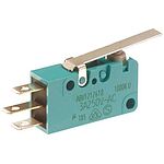 Panasonic Hinge Lever Micro Switch, Tab Terminal, 3 A @ 250 V ac, SP-CO, IP50
