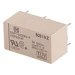 Panasonic DPST Non-Latching Relay PCB Mount, 24V dc Coil, 5 A