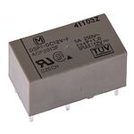 Panasonic DPST Non-Latching Relay PCB Mount, 12V dc Coil, 5 A