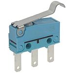 Panasonic Simulated Roller Lever Micro Switch, Through Hole Terminal, 2 A @ 30 V dc, SP-CO, IP67
