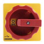 Siemens 3P Pole Panel Mount Isolator Switch - 16A Maximum Current, 7.5kW Power Rating, IP65