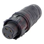 Switchcraft Circular Connector, 4 Contacts, Cable Mount, Plug, Female, IP16, IP18, IP66, IP68, EN3 Series