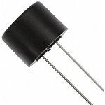 TDK 70dB PCB Mount Low External Piezo Buzzer, 14 (Dia.) x 11mm, 5V ac Min, 30V ac Max