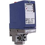 Telemecanique Sensors Pressure Sensor, 30bar Min, 500bar Max, Relay Output, Differential Reading