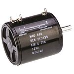 Vishay 2kΩ Rotary Potentiometer 10-Turns 1-Gang Panel Mount, 860B1202