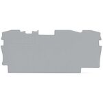 Wago 2004 Series End Cover for Use with DIN Rail Terminal Blocks
