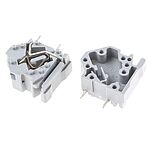 Wago 1-pin PCB Terminal Block, Rows, Spring Cage Termination
