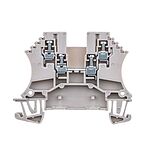 Weidmuller Brown WDU Feed Through Terminal Block, Single level, 1.5mm², 800 V