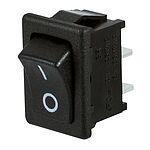 ZF SPST, On-None-Off Rocker Switch Panel Mount