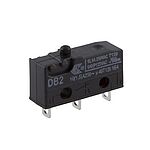 ZF Button Micro Switch, Solder Terminal, 10.1 A @ 250 V ac, SPDT