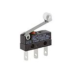 ZF Roller Lever Micro Switch, Solder Terminal, 100 mA @ 30 V dc, SPDT, IP6K7