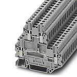 Phoenix Contact Grey UTTB 2.5-DIO/U-O DIN Rail Terminal Block, Double level, 500 V