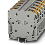 Phoenix Contact Grey PTPOWER 95 DIN Rail Terminal Block, Single level, 95mm², ATEX, IECEx, 1.5 kV