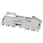 Phoenix Contact Grey PT 4-QUATTRO-DIO 1N 5408/L-R Component Terminal Block, Single level, 800 V