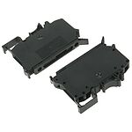 Phoenix Contact Black UK6.3-HESI Fused DIN Rail Terminal, Single level, 1.5mm², ATEX, 500 V