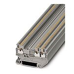 Phoenix Contact Red PT 1.5/S-TWIN RD Feed Through Terminal Block, Single level, 0.14 → 1.5mm², 500 V