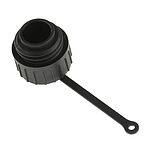 Amphenol Eco-Mate Plug Dust Cap, Shell Size 2 IP65 Rated, Nylon