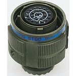 Amphenol Socapex 10 Way Cable Mount MIL Spec Circular Connector Plug, Socket Contacts,Shell Size 13, Screw Coupling,