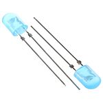 Cree LED4 V Blue LED 5mm Through Hole, C5SMF-BJF-CR0U0351