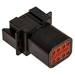 Deutsch, DT Automotive Connector Socket 8 Way, Crimp Termination