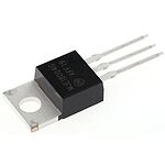 onsemi MJE18004G NPN Transistor, 5 A, 450 V, 3-Pin TO-220AB
