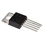 onsemi, LM2576T-ADJG Step-Down Switching Regulator, 1-Channel 3A Adjustable 5-Pin, TO-220