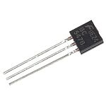 onsemi BC547B NPN Transistor, 100 mA, 45 V, 3-Pin TO-92