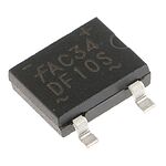 onsemi Bridge Rectifier, 1.5A, 50V, 4-Pin