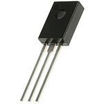 onsemi BD14016S PNP Transistor, -1.5 A, -80 V, 3-Pin TO-126