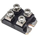 STMicroelectronics 1200V 120A, Dual Rectifier Diode, 4-Pin ISOTOP STTH12012TV1