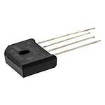 Vishay Bridge Rectifier, 4A, 100V, 4-Pin