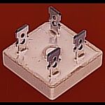 Vishay Bridge Rectifier, 25A, 400V, 4-Pin