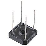 Vishay Bridge Rectifier, 6A, 600V, 4-Pin