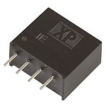 XP Power IE DC-DC Converter, 3.3V dc/ 300mA Output, 21.6 → 26.4 V dc Input, 1W, Through Hole, +85°C Max Temp