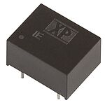 XP Power IE DC-DC Converter, 12V dc/ 84mA Output, 4.5 → 5.5 V dc Input, 1W, Through Hole, +85°C Max Temp -40°C