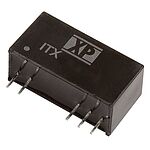 XP Power ITX DC-DC Converter, 24V dc/ 250mA Output, 4.5 → 9 V dc Input, 6W, Through Hole, +90°C Max Temp -40°C