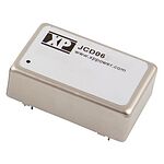 XP Power JCD DC-DC Converter, 24V dc/ 250mA Output, 9 → 18 V dc Input, 6W, Through Hole, +100°C Max Temp -40°C