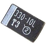 Vishay 47uF MnO2 Tantalum Capacitor 6.3V dc, 293D Series