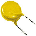 Vishay Single Layer Ceramic Capacitor (SLCC) 2.2nF 300V ac ±20% Y5V Dielectric, VY2, Through Hole +125°C Max Op. Temp.