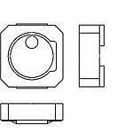 TDK, VLCF, 5020 Shielded Wire-wound SMD Inductor with a Ferrite Core, 4.7 uH ±30% Wire-Wound 2.09A Idc