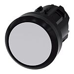 Siemens SIRIUS ACT Series White Momentary Push Button Head, 22mm Cutout, IP66, IP67, IP69K