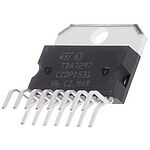 STMicroelectronics,15W, 15-Pin MULTIWATT V TDA7297