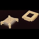 Yamaichi 0.65mm Pitch 100 WaySMT QFP Prototyping IC Socket